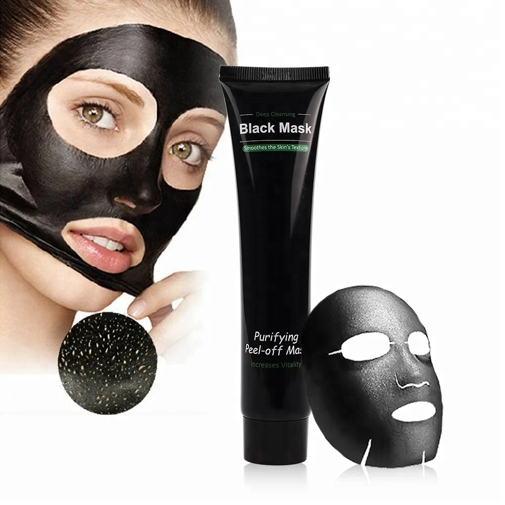 

Private Label Peel Off Bamboo Charcoal Face Mask OEM Black Head Mask