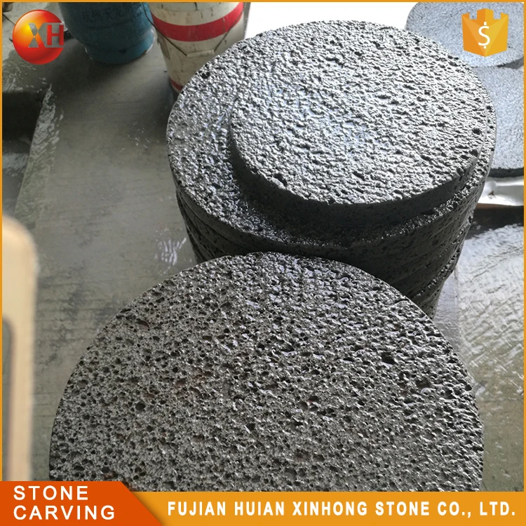 
Garden lava paving stone , black paving stone 
