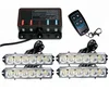 Emergency vehicle front led grill strobe light car surface mount led grill strobe lighthead auto flash strobe led grill light
