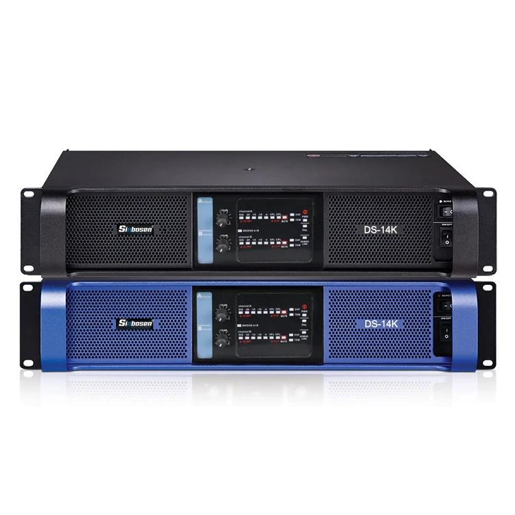 Best DS-14K 2 channels x 2400 watts professional power amplifier