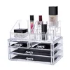 Free sample 4 drawer acrylic makeup organizer aryl jewelry box cosmetic organizer