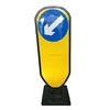 time proof 750mm rubber safety security flexible POP post