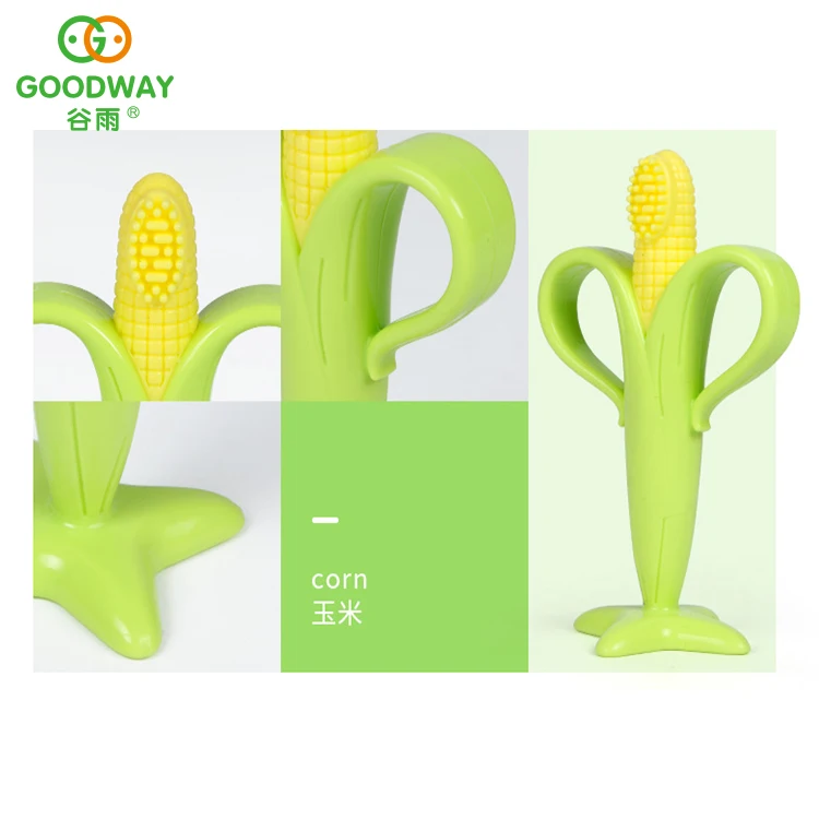 Vegetable Shape Bpa Free Toy Silicone Baby Teether