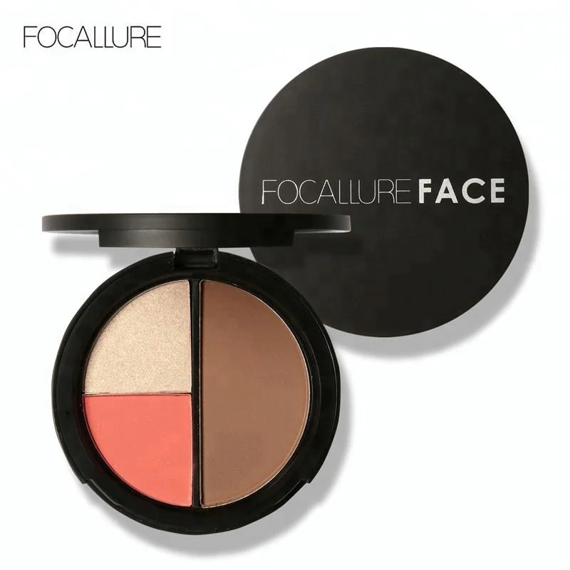 

FOCALLURE Cosmetics Manufacturers Wholesale Best Quality Makeup Bronzer Compact For Women 2018 Newest Online