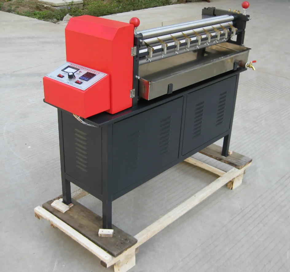 Rjs1200 Manual Paper Glue Machine/sheet Gluing Machine/hot Melt Paper