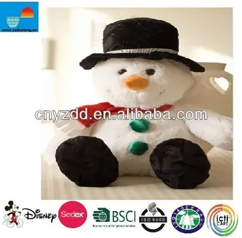 singing snowman plush