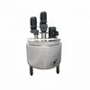 stainless steel multi agitators jacketed liquid blending tank for cosmetic,shampoo,lotion,cream,cheese