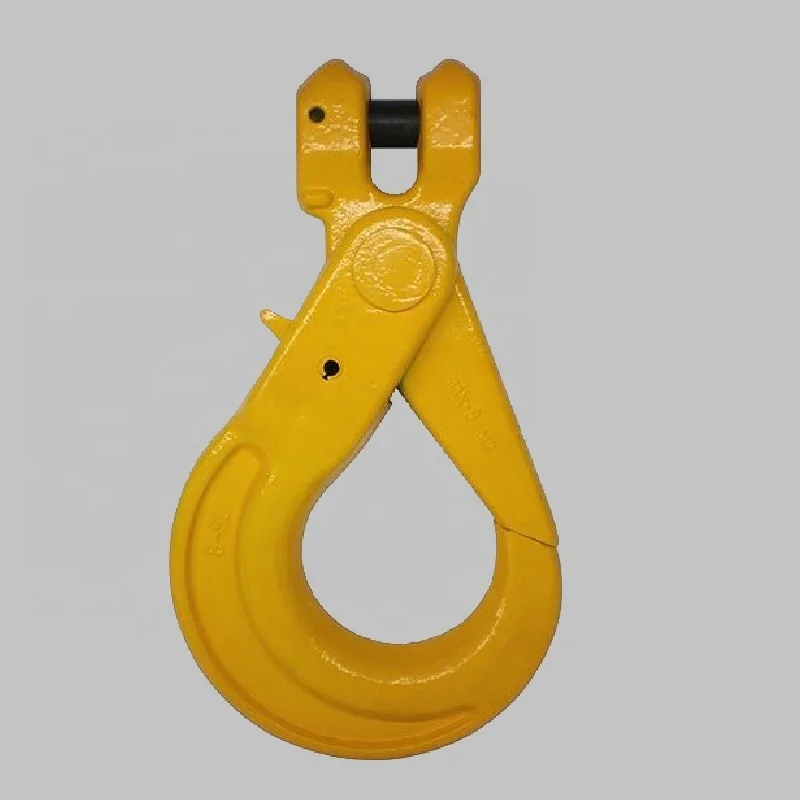 
High Quality Forged Steel G70 Chain Fitting Clevis self-locking hook 