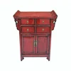 chinese antique oriental lacquer wooden storage chest cabinet furniture