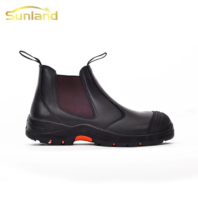 Custom density lightweight waterproof safety shoes without lace