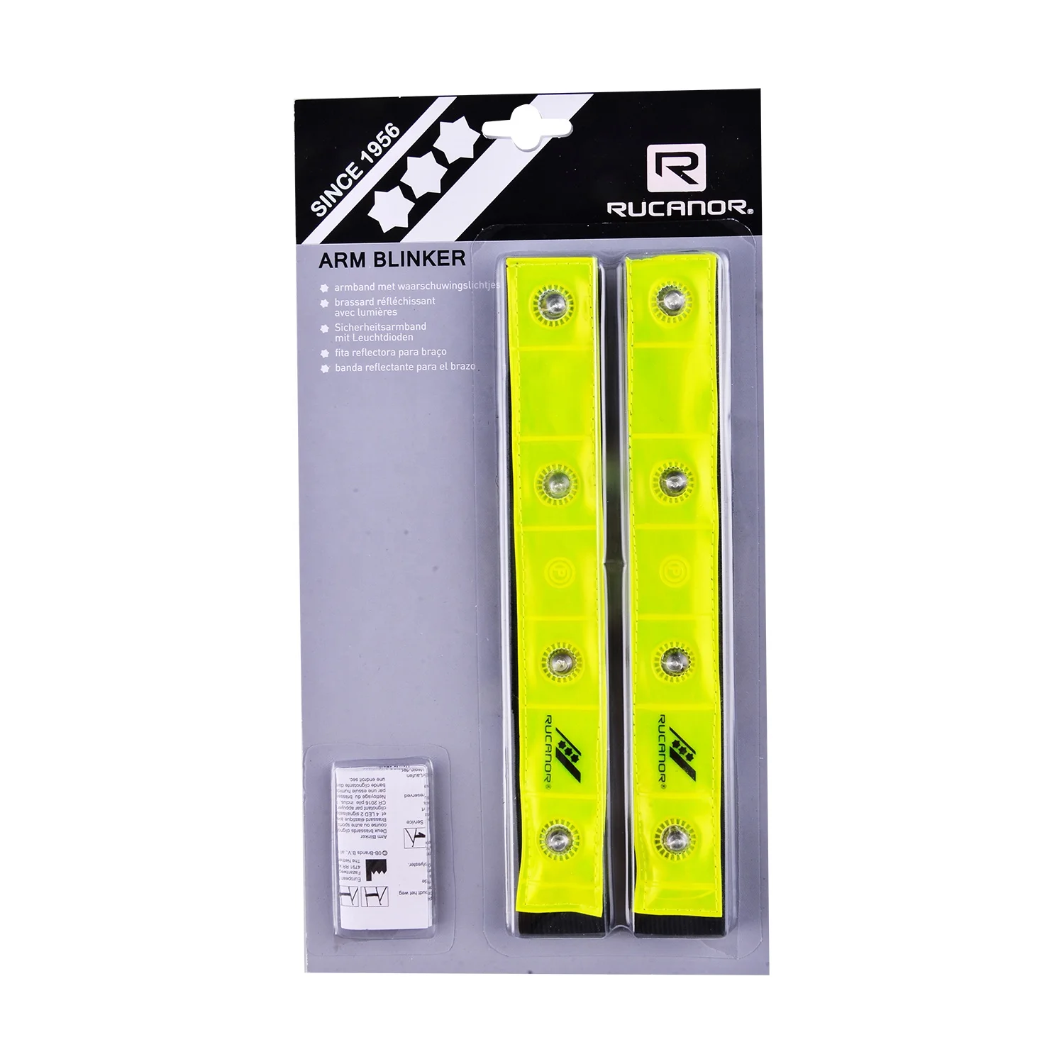 
CE EN 71 EN13356 6P free custom sport running reflective armband with led 
