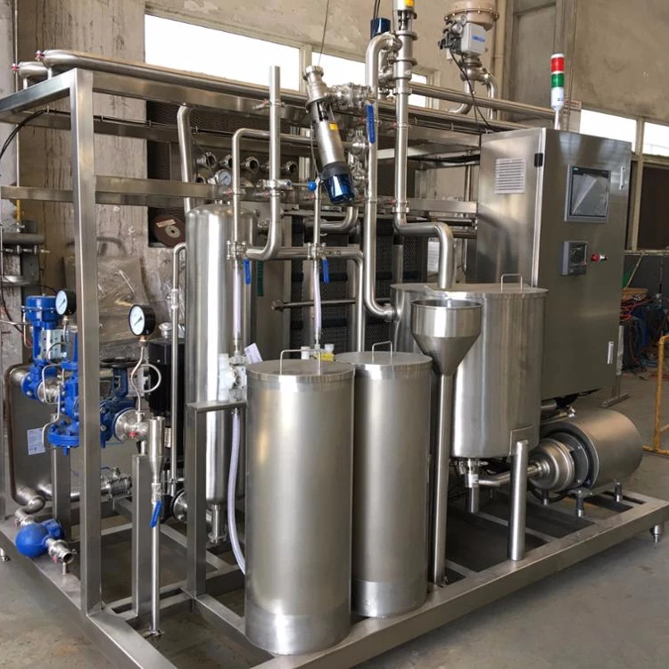 
1000L/H full-auto milk pasteurizer 