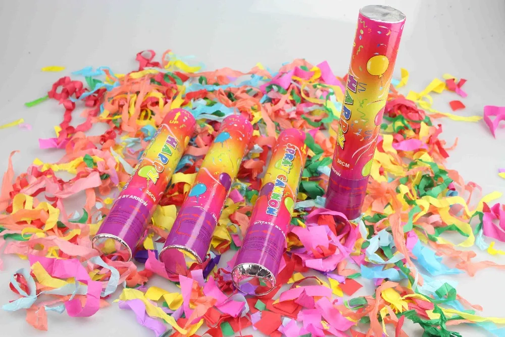 Oem Packing Paper Electronic Party Popper Toy Confetti - Buy Party ...