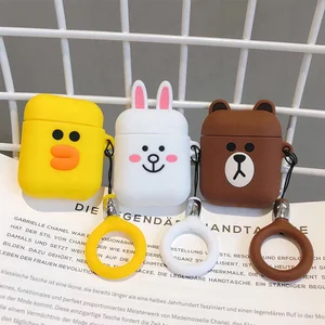 Cute Cartoon Silicone Protective Case for Apple AirPods