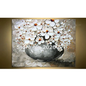 Handmade 3d Keramik  Putih Pot Bunga Desain Lukisan  Untuk 