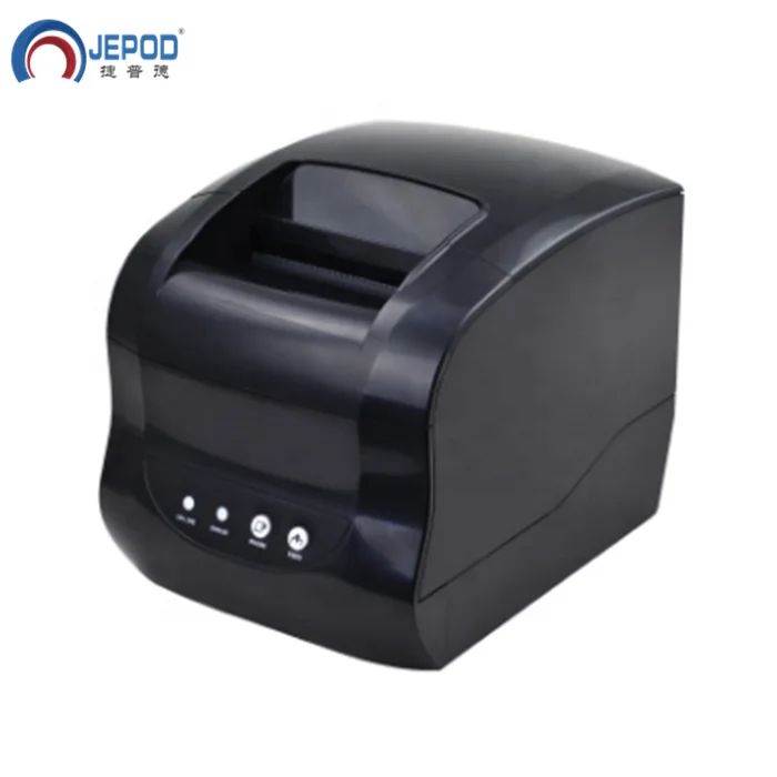 

JEPOD XP-365B Xprinter 20-80mm Bluetooth Thermal Label Printer Phone Wireless Thermal Barcode Printer with Android/IOS/Android, Black