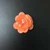 handmade bright color sequin applique patch flower
