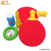 Magic bubble & Bounce Bubble play game kids Battle toys table tennis for Bubble set