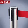 Pedestrian Guide System Crowd Control Barriers Retractable Queue Stands Pole Stanchion