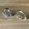 zinc chrome or gold crystal clear finish big size pin shell cup pull