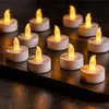 Wholesale Battery Powered Naturally Flickering Unscented Wireless led flameless candle Tea light led candle