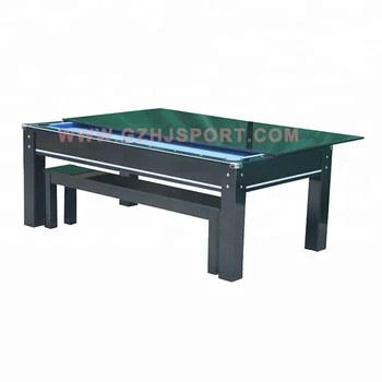 7ft Dining Pool Table With Storage Bench Difference Felt Cloth