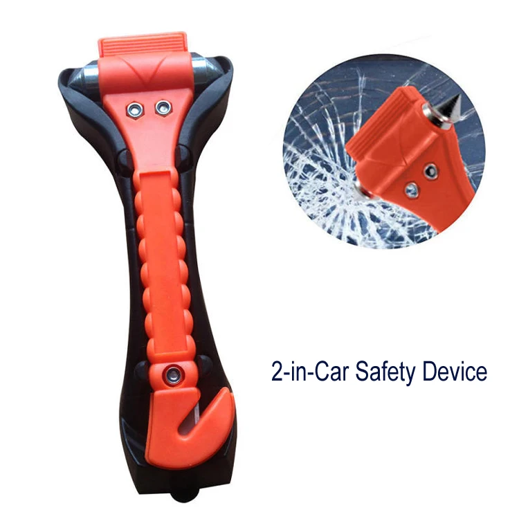 Logo Printed Mini Emergency Tools 3 In1 Car Safety Hammer - Buy 2 In1 ...