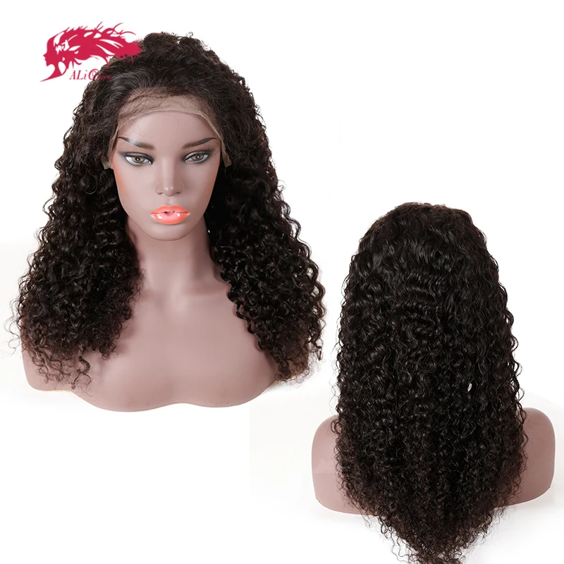 

Ali Queen Water Wave 13X4 Virgin Human Hair Lace Front Wig
