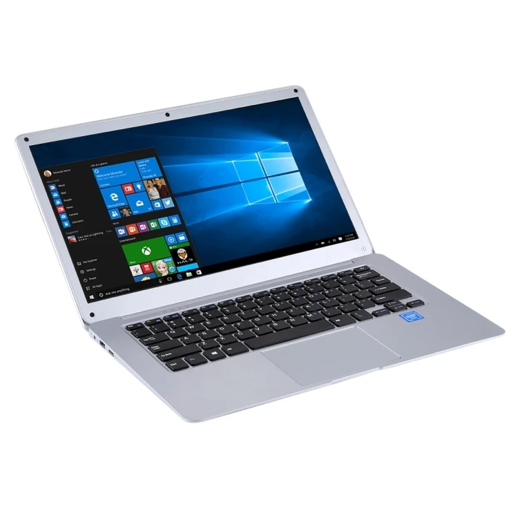 

Wholesale 14.1'' Slim Laptop 2GB RAM 32GB EMMC Intel Atom 3735F Quad Core Netbooks Windows Ultra Book, Silver