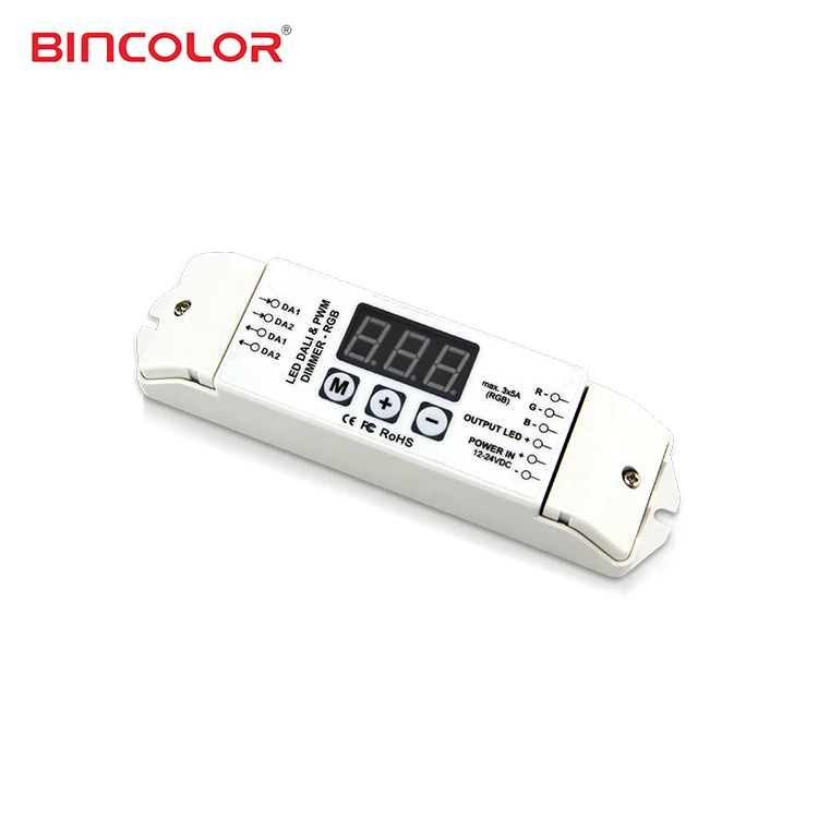 BC-343-LED led rgb light controller 3CH DALI dimming driver