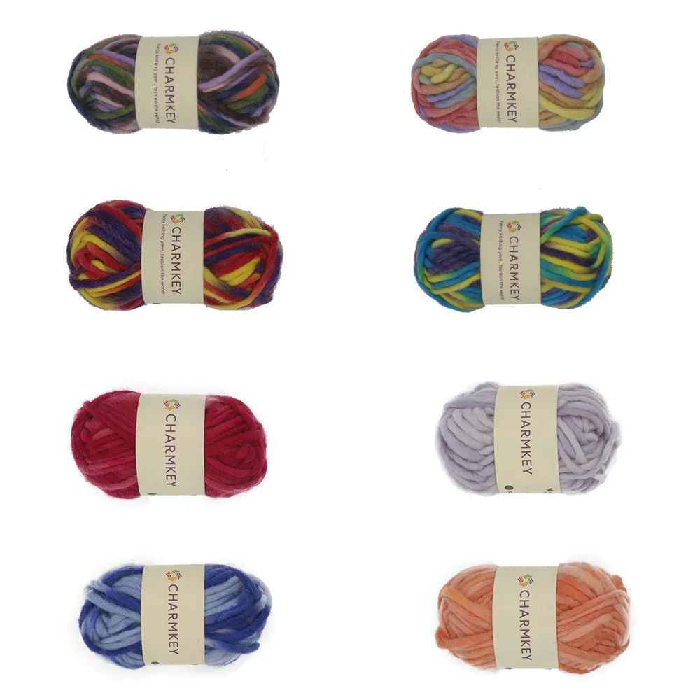 Charmkey Giant Merino Wool Yarn/wool Yarn Hand Knitting - Buy Wool Yarn ...