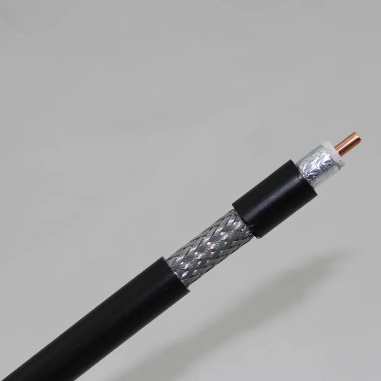 Light Weight Great Flexibility Rg11 75ohm Flat Best Coaxial Tv Cable