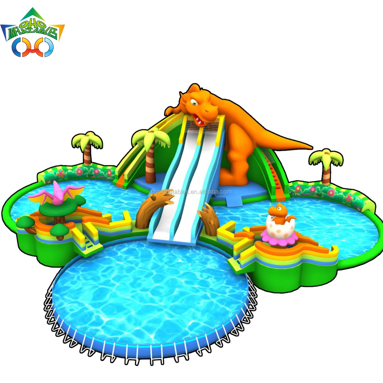 dinosaur water inflatable