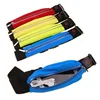 Universal unisex fashion glowing waist pocket ,adjustable long belt durable LED waist bag