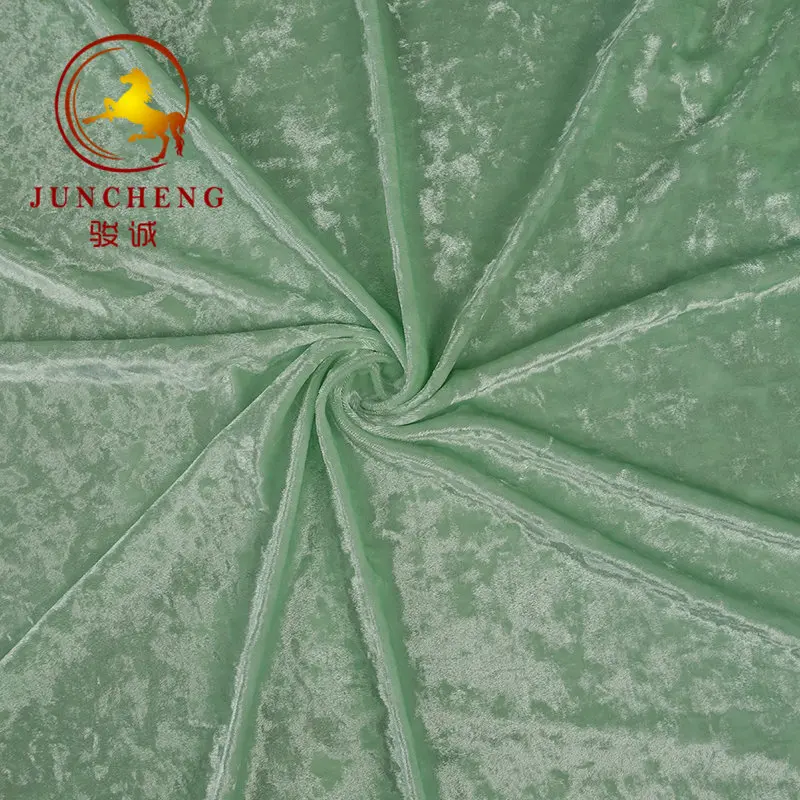 
manufacturer plain furniture dubai luxury polyester durable crushed velvet upholstery fabric 