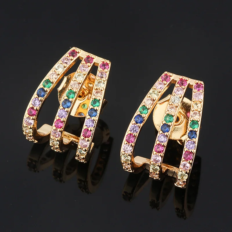 

CM-Xinyee Wholesale new women's earrings, fashionable new earrings, Zircon Earrings, As picture