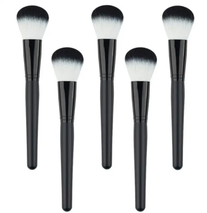 

Soft Fluffy Synthetic Fiber Makeup Bronzing Brush ,Best Quality Deluxe Cosmetic Buffer Brush ,Private Label Round Powder Brush