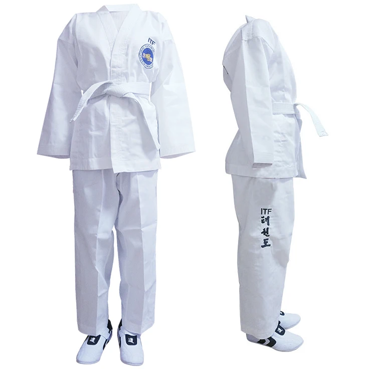 

Super Light ITF Dobok Taekwondo Uniform for kids, White