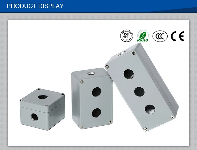 Metal Push Button Box - Explosion Proof Design