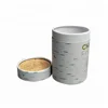 Decorative custom printed empty tea box paper cardboard tube round carton box tea packaging