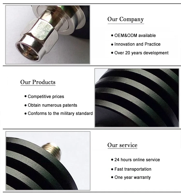 High Performance RF Coaxial Attenuator