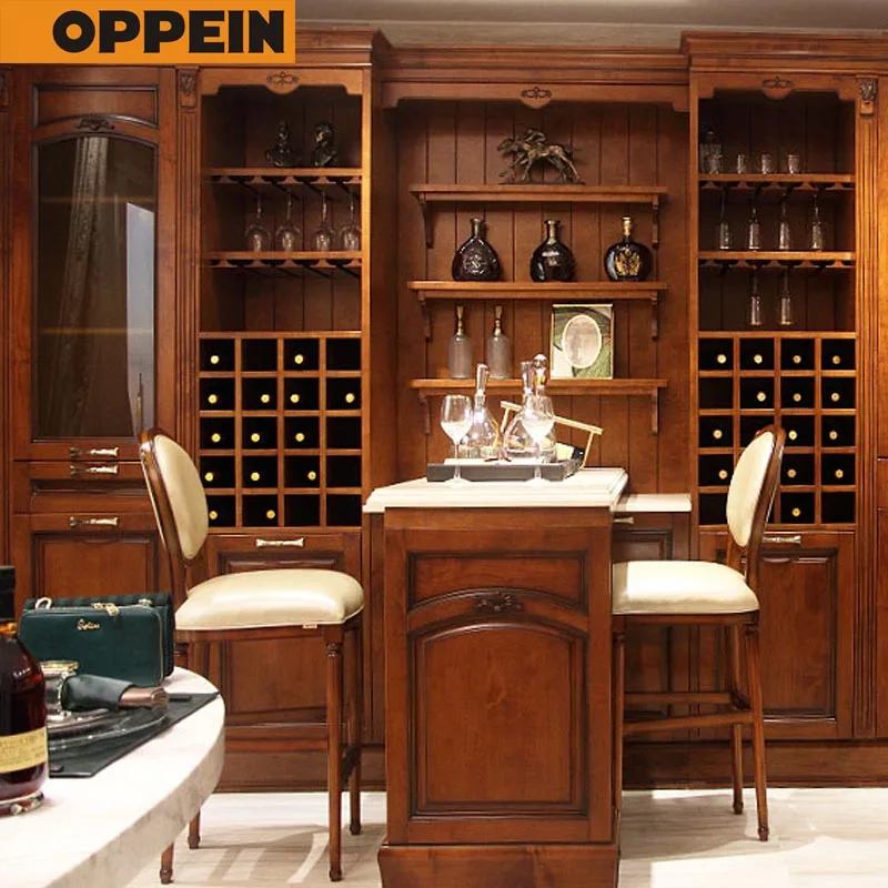 Guangzhou Oppein Canton Fair Modern Bar Counter Furniture And Wine