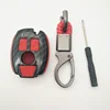 Plastic Silicone Carbon Fibre Remote Car Key Cover Shell Case Holder For Mercedes Benz