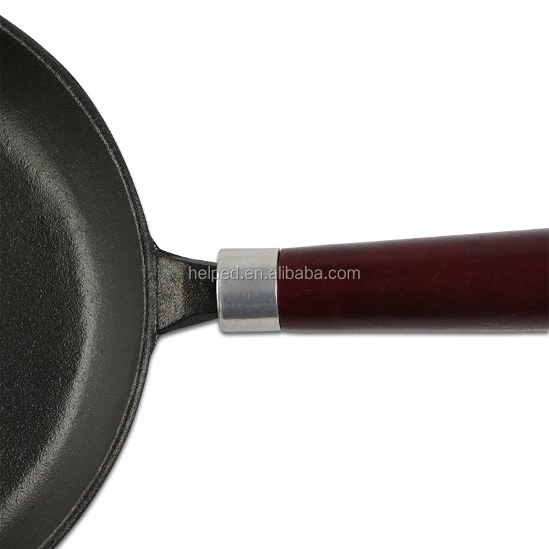 

Russian Cast iron frying pan/skillet with wooden handle
