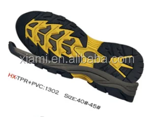 trekking shoes sole