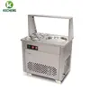 fry ice cream making/ice cream roller/rolled fry ice cream machine