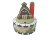 Cartoon Cute Cake House Shape Countdown Mechanical Kitchen Timer
