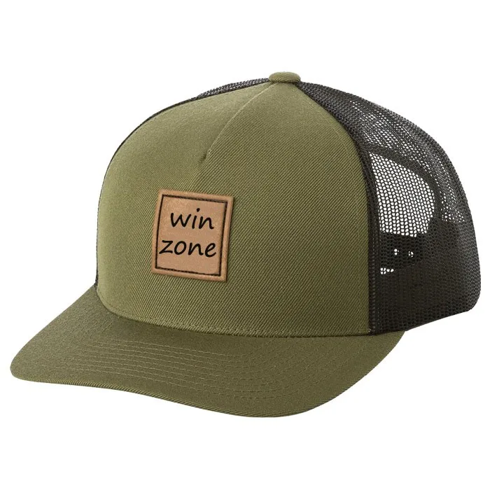 NCAA Bowling Green Trucker Hat – Charcoal & White Snapback With Embroidered Patch, Adjustable, Richardson Brand