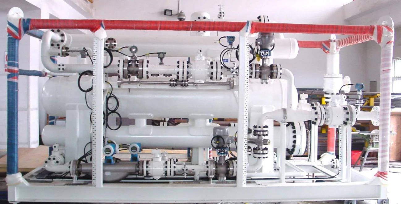Oil And Gas Multiphase Flow Meter 3phase Metering Station For Oil