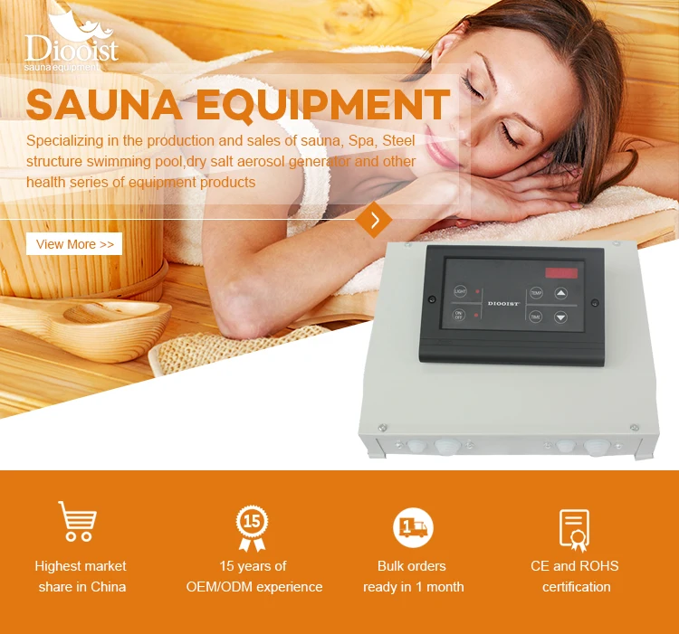 Sauna Room Digital Heater Controller For Time And Temperature Adjustment